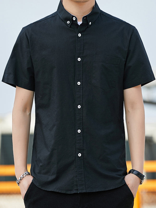 Men's Button-Down Short-Sleeve Shirt