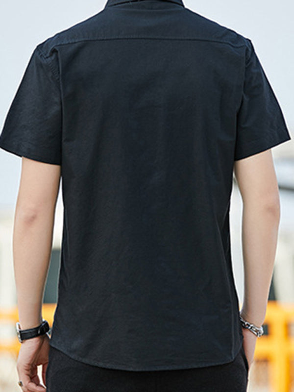 Men's Button-Down Short-Sleeve Shirt