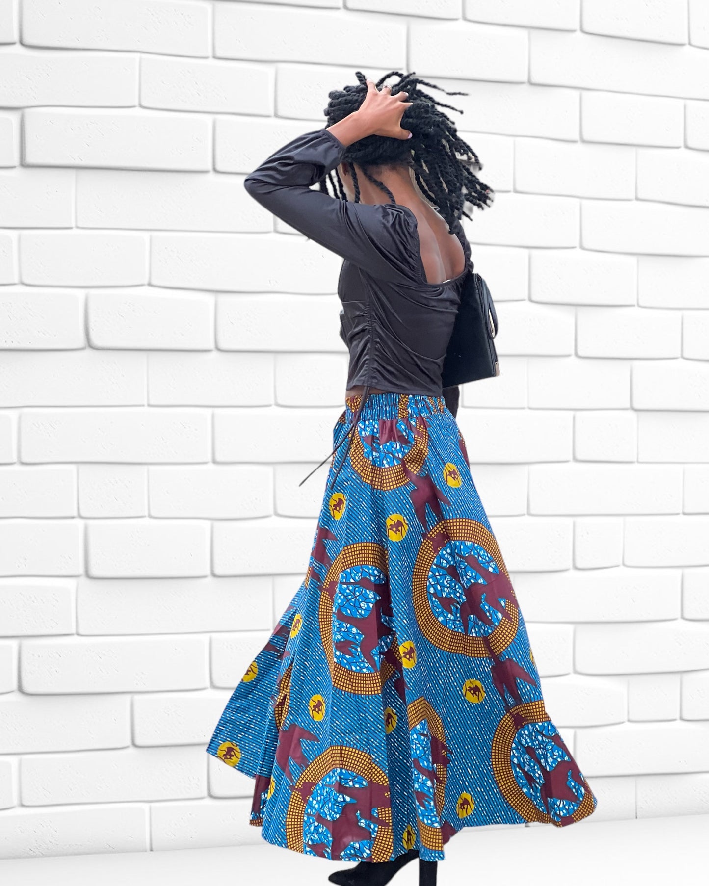 Ladun African Print Skirt
