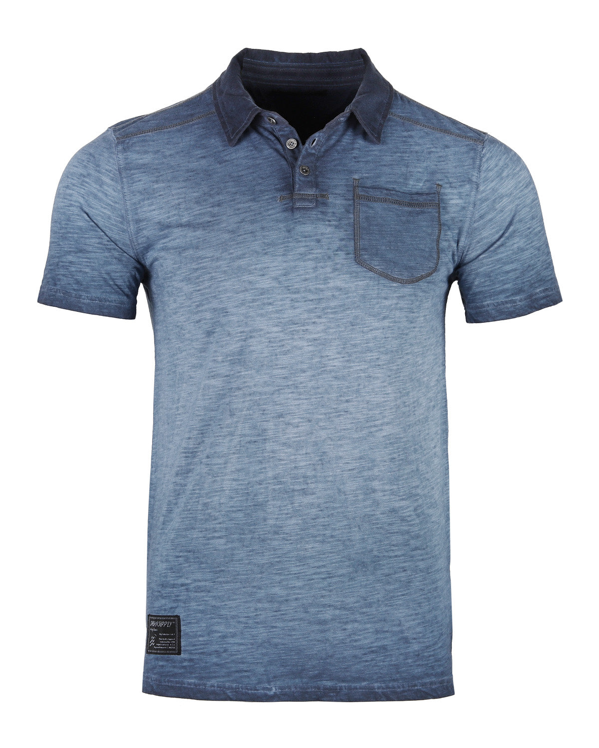 Mens Short Sleeve  Pocket Polo T-Shirt