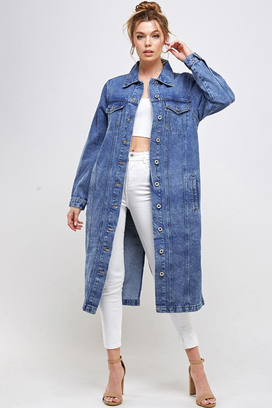 Non-Stretch Third Quarter Denim Jacket