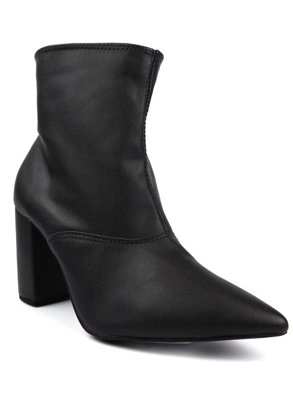 block heel bootie