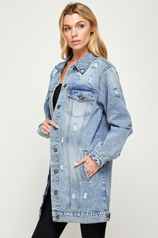 3/4 Quarter  Denim Jackets