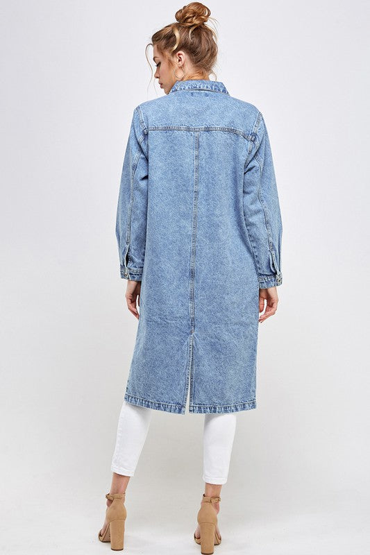 Non-Stretch Third Quarter Denim Jacket