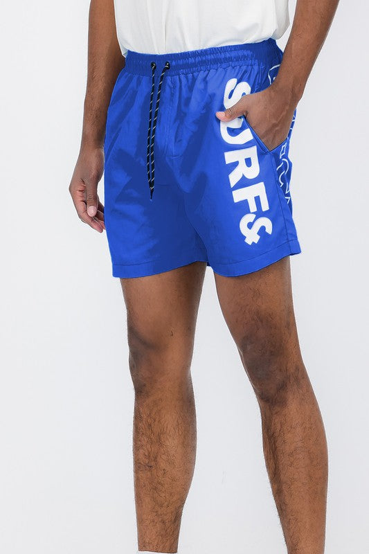 Men's Surf and Beach Boardshorts Swim