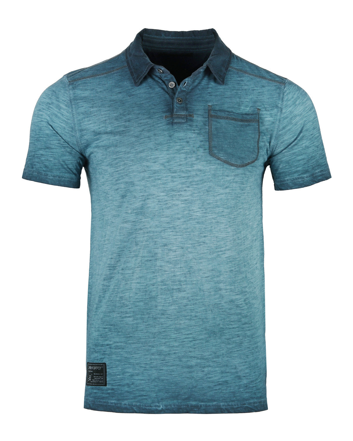 Mens Short Sleeve  Pocket Polo T-Shirt