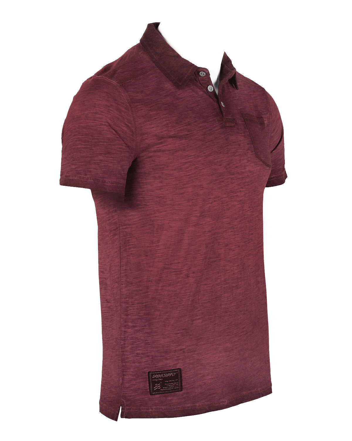 Mens Short Sleeve  Pocket Polo T-Shirt