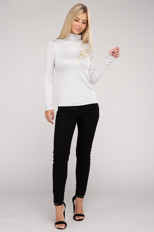 Ready Set Turtle Neck Top