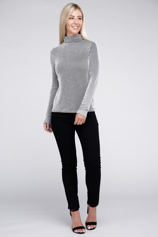 Ready Set Turtle Neck Top