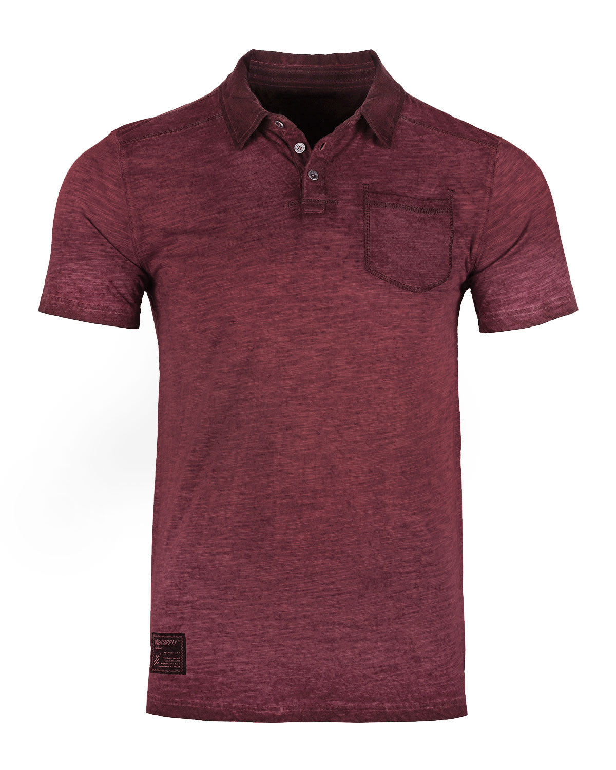 Mens Short Sleeve  Pocket Polo T-Shirt