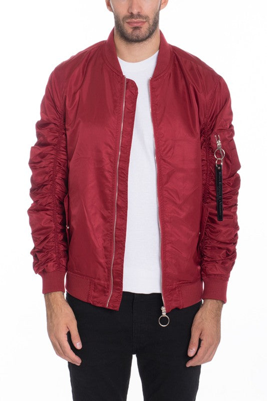 Men's Casual MA-1 Flight Bomber Jacket