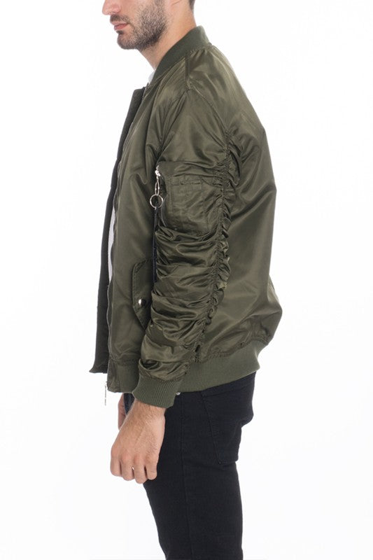 Men's Casual MA-1 Flight Bomber Jacket