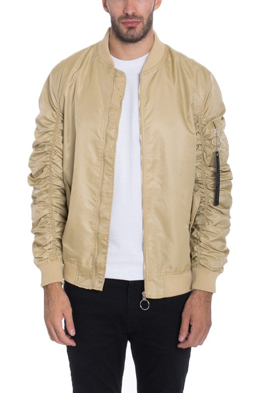 Men's Casual MA-1 Flight Bomber Jacket