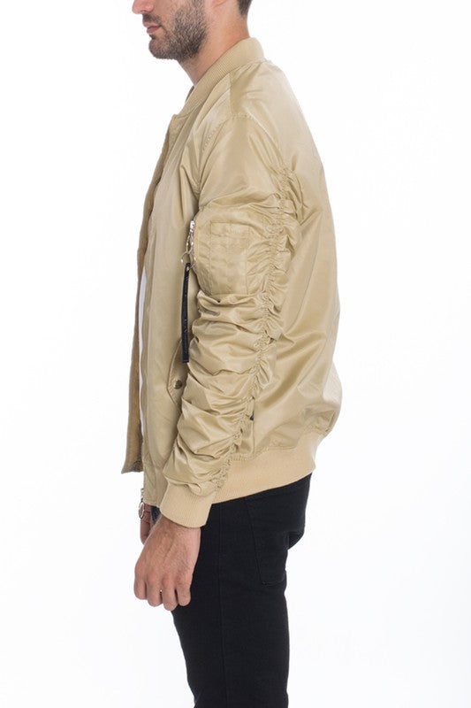 Men's Casual MA-1 Flight Bomber Jacket