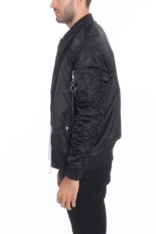 Men's Casual MA-1 Flight Bomber Jacket