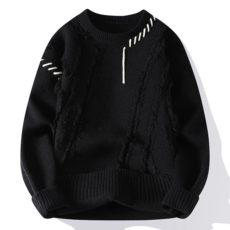 crewneck men's sweater