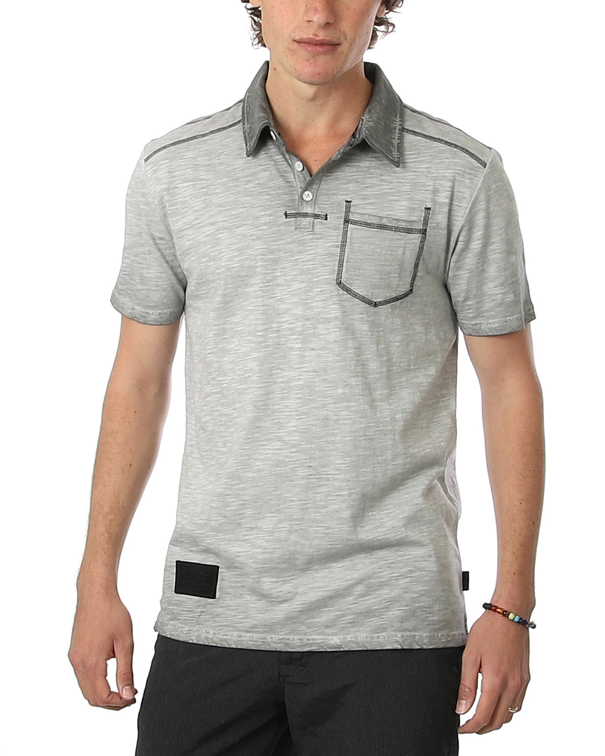 Mens Short Sleeve  Pocket Polo T-Shirt