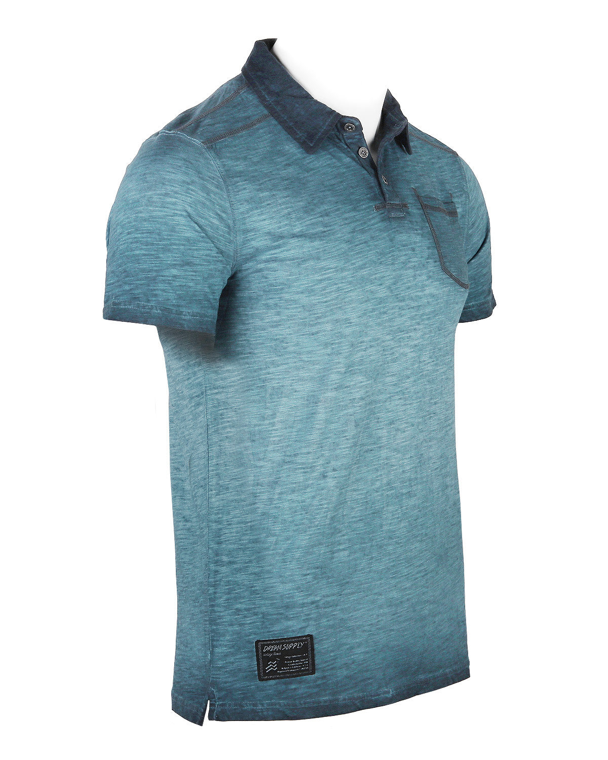 Mens Short Sleeve  Pocket Polo T-Shirt