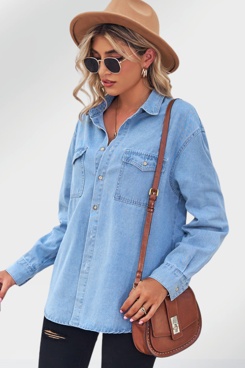 Feelin' Cool Denim Shirts