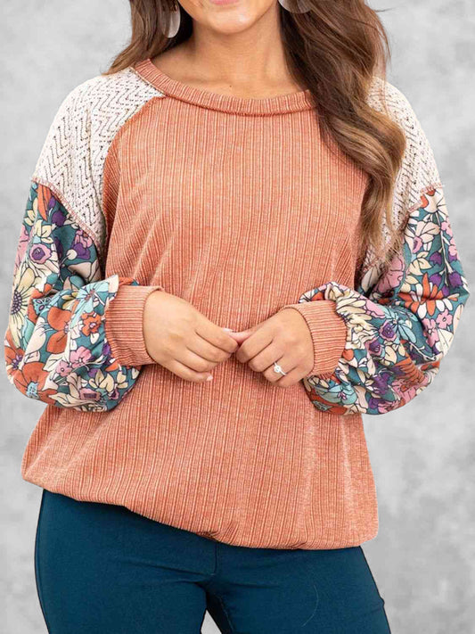 Simply Ready Exposed Seam Blouse