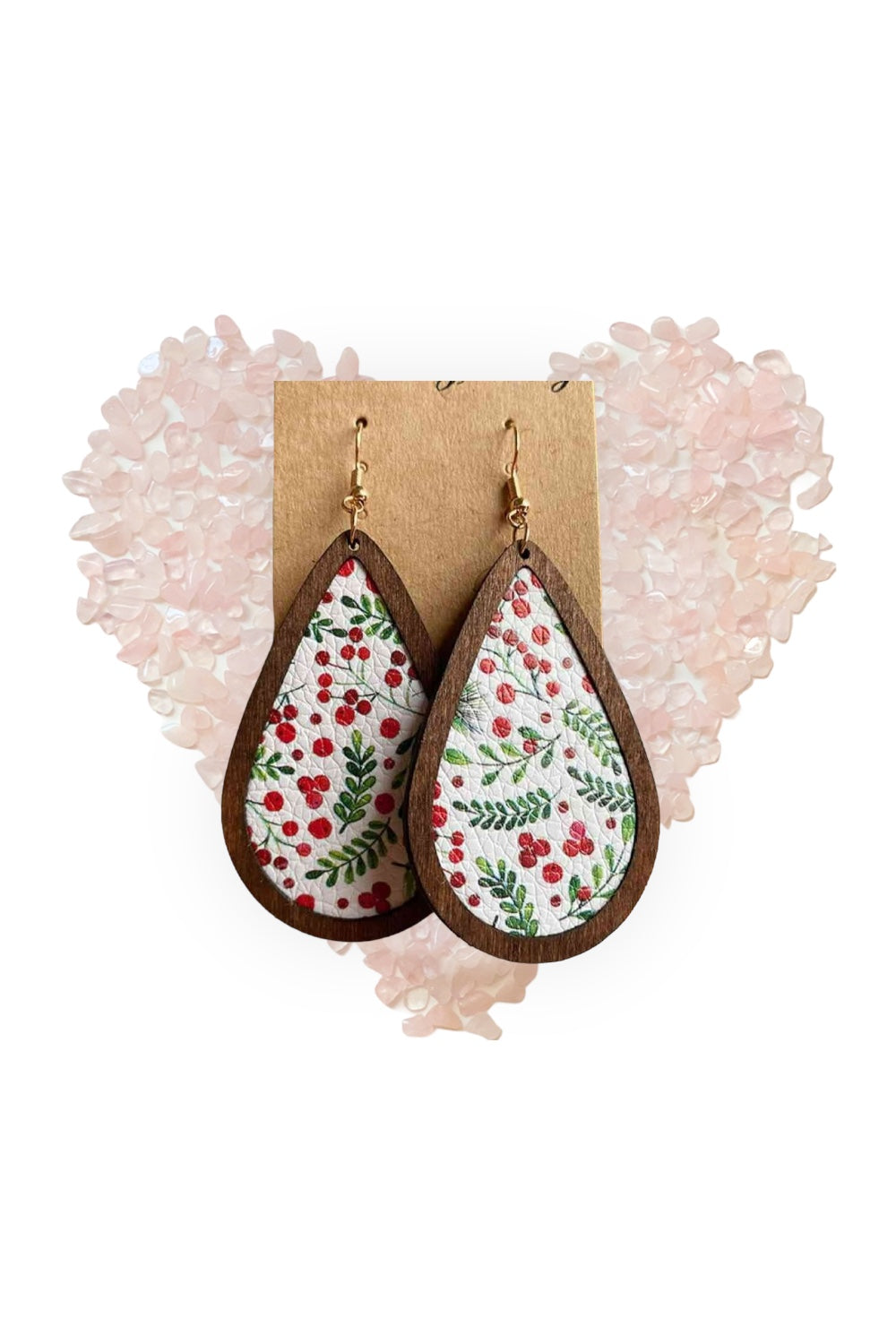 PU-Drop Earrings