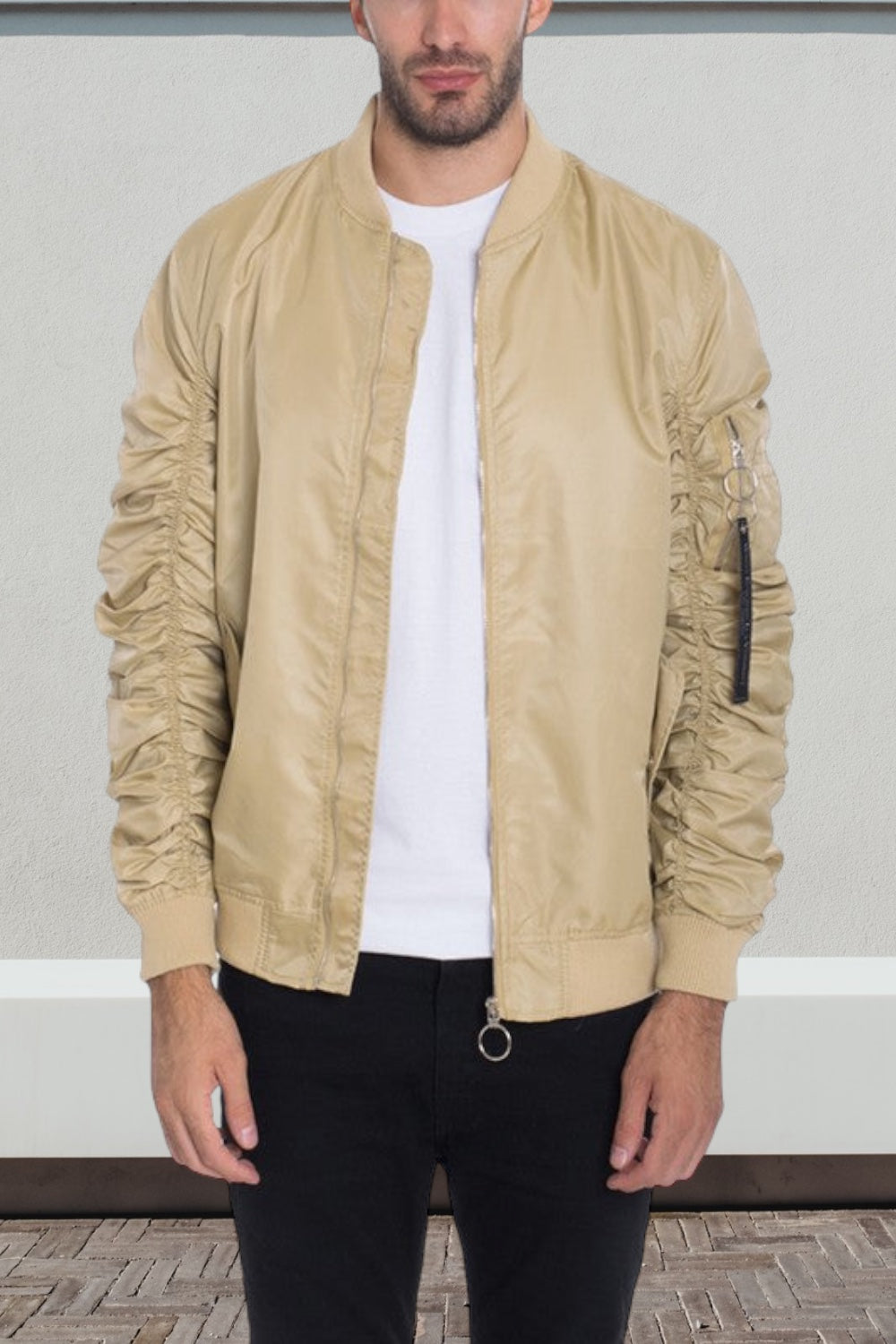 Men's Casual MA-1 Flight Bomber Jacket