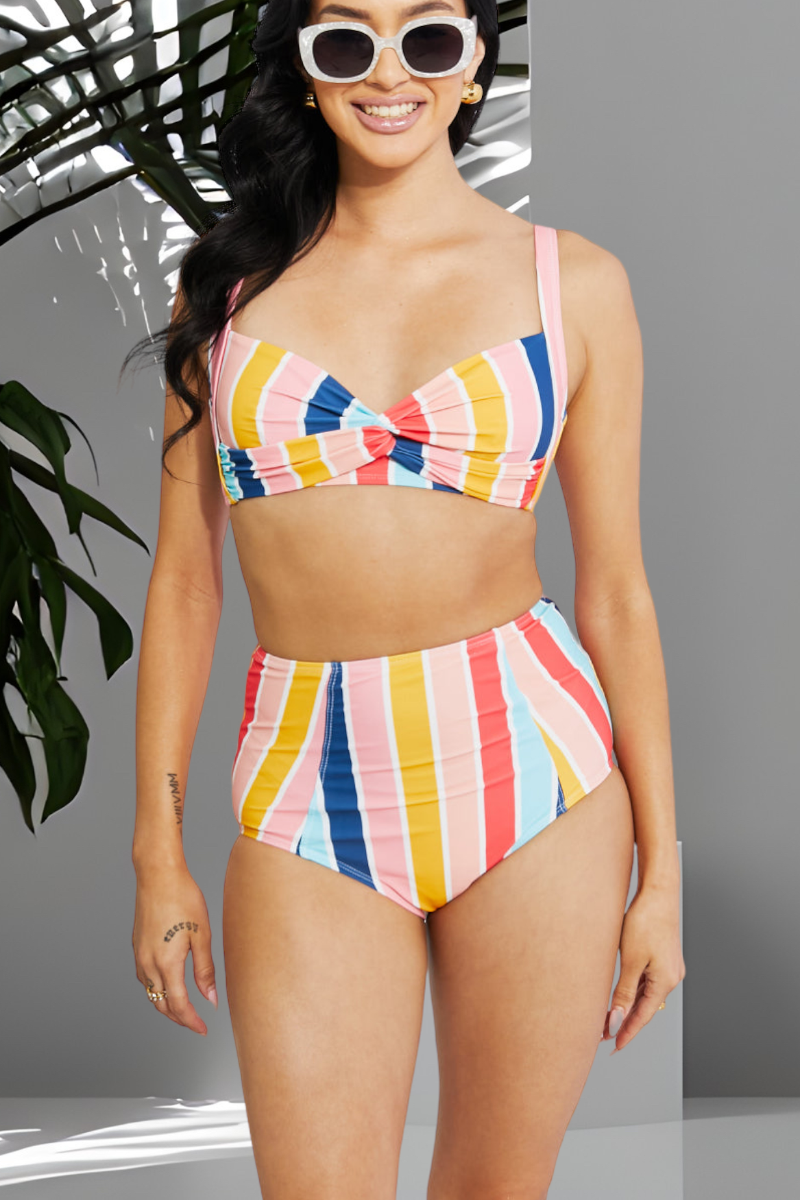 Twist High-Waist Bikini