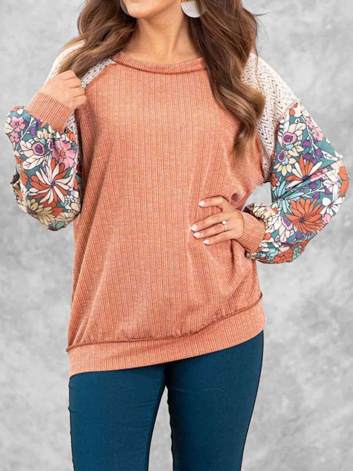 Simply Ready Exposed Seam Blouse