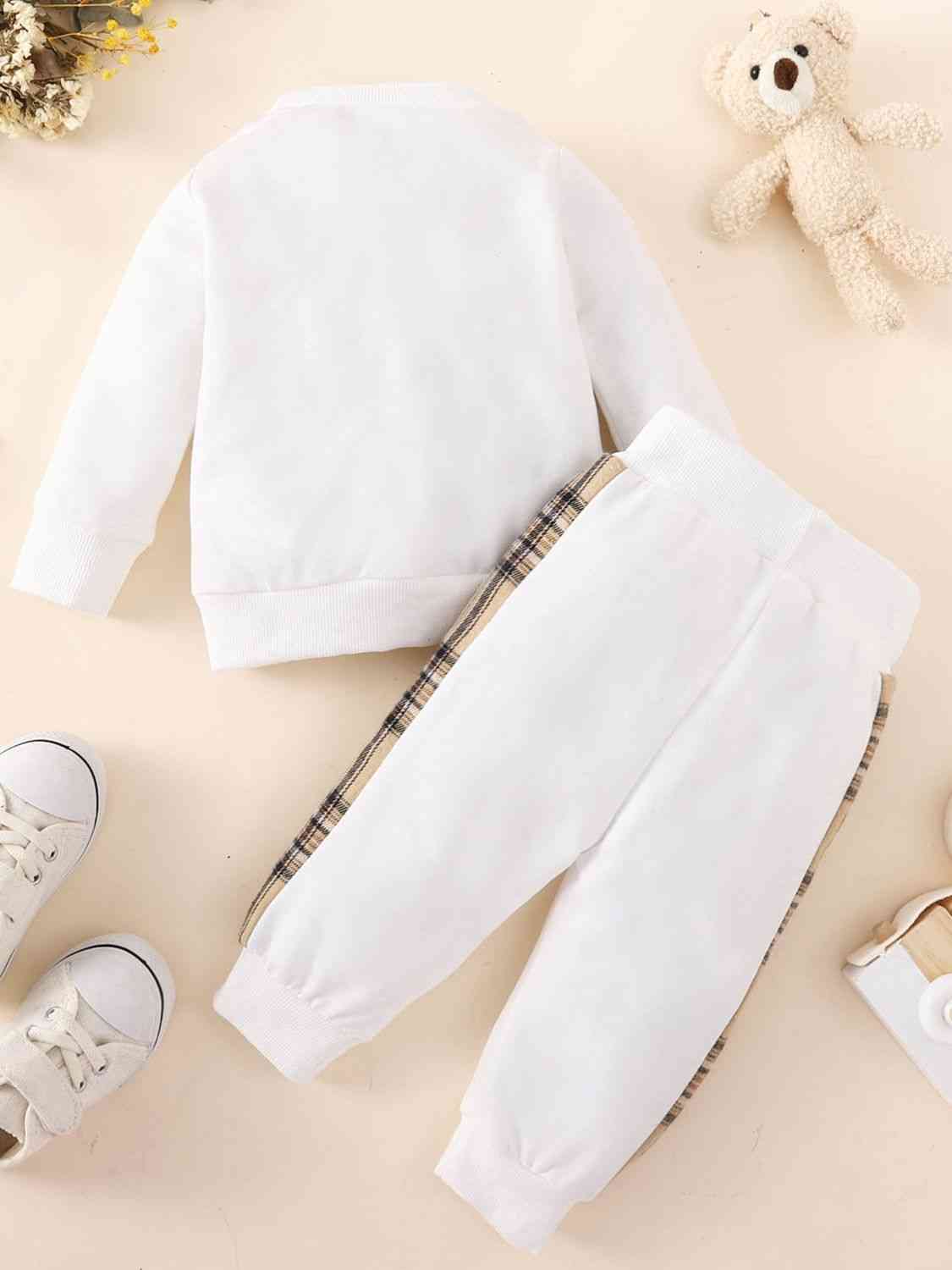 Cute baby Sweatshirt and Jogger Pant Set