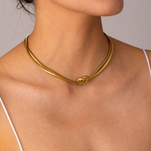 Knot Choker Necklace