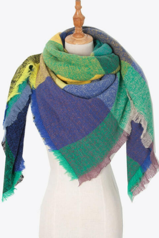 Women's Hem Polyester Scarf