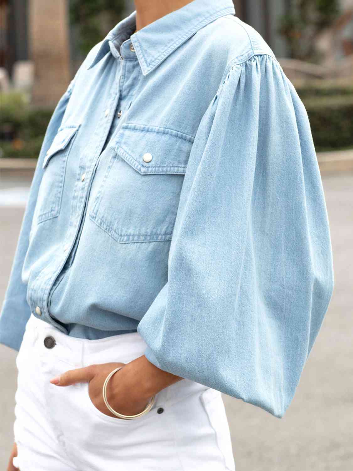 Boss Lady Puff Denim Jacket