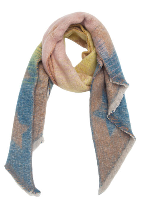 Lovely Women Raw Hem Scarf