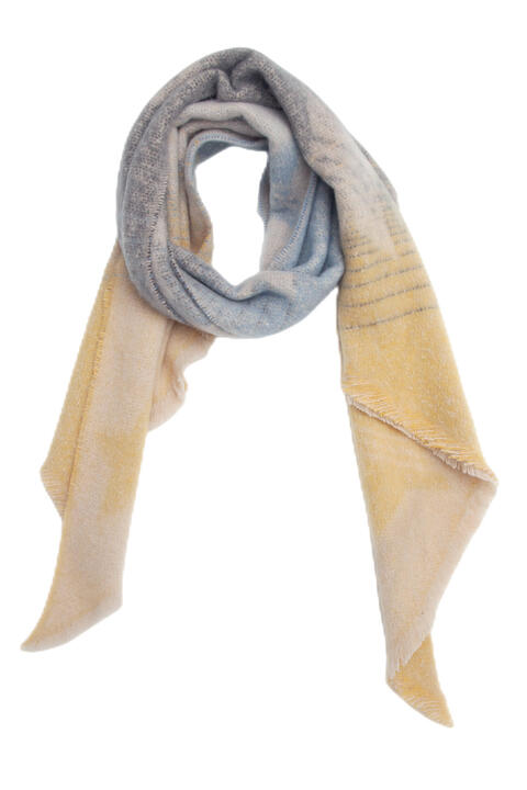 Lovely Women Raw Hem Scarf