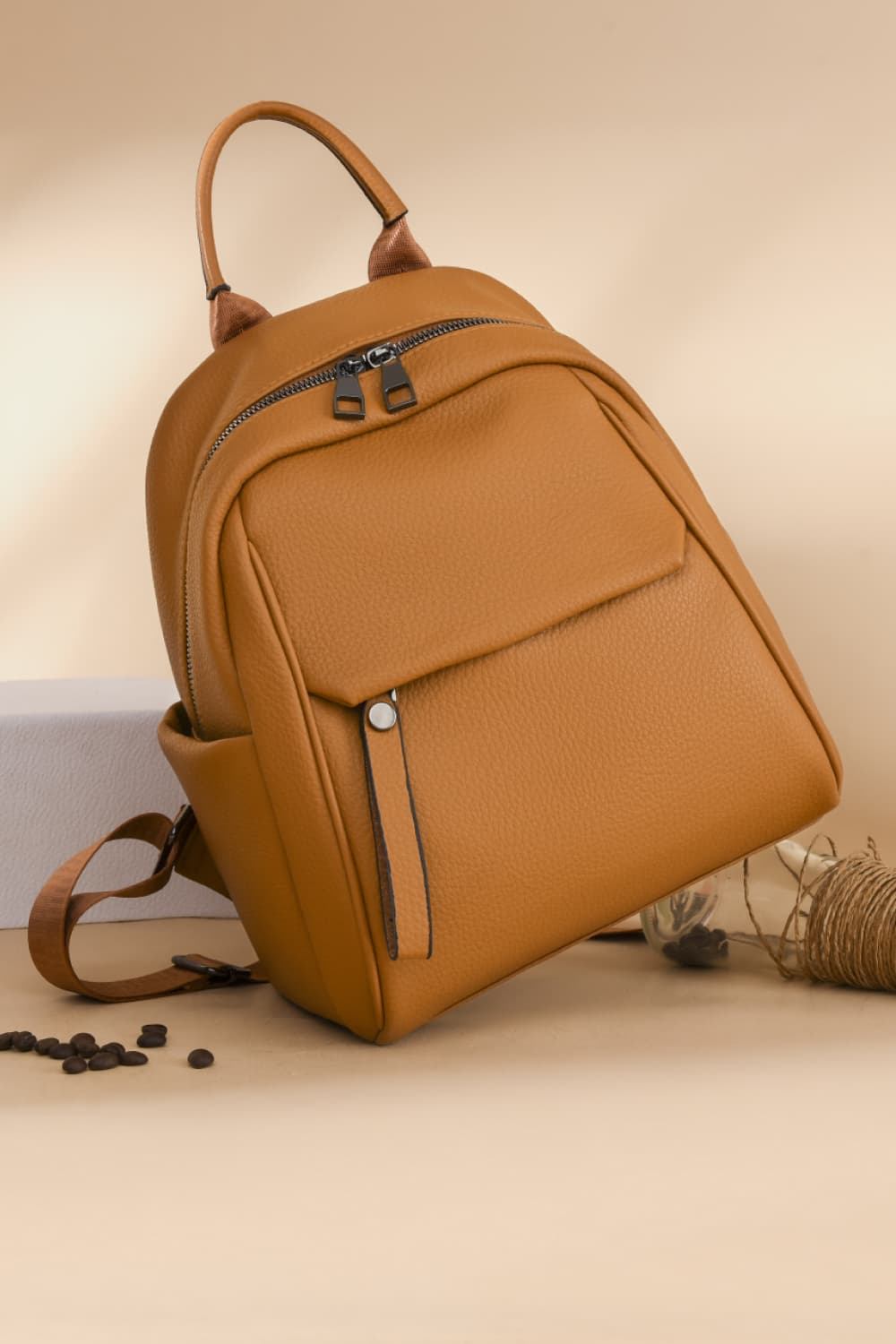 Fancy PU Leather Backpack