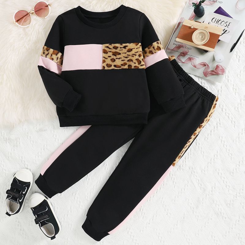 Color Block Kids Two Piece Set