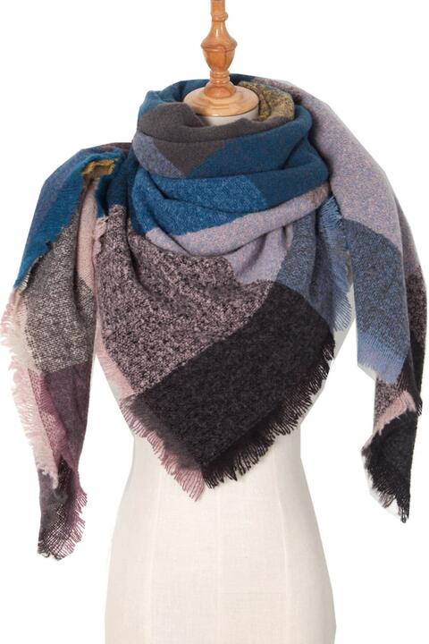 Women's Hem Polyester Scarf