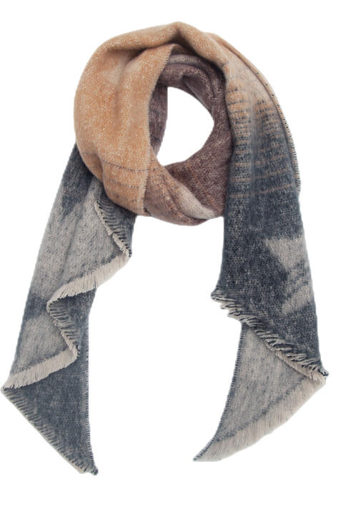 Lovely Women Raw Hem Scarf