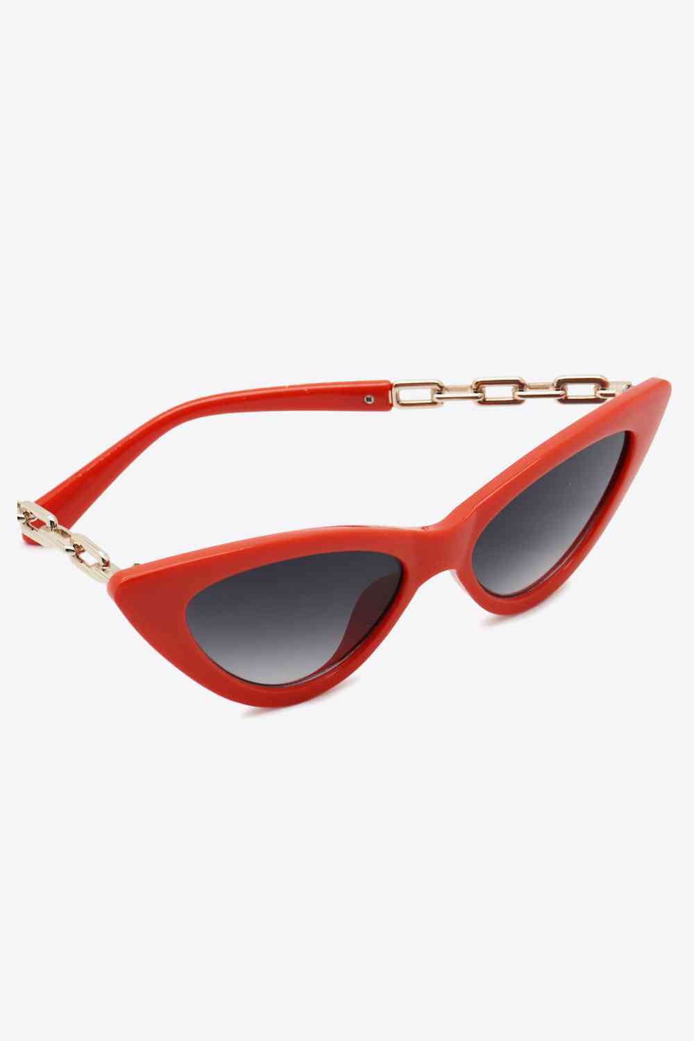 Heart Chain Detail Sunglasses