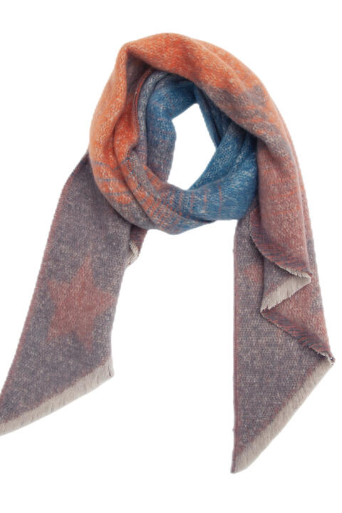 Lovely Women Raw Hem Scarf