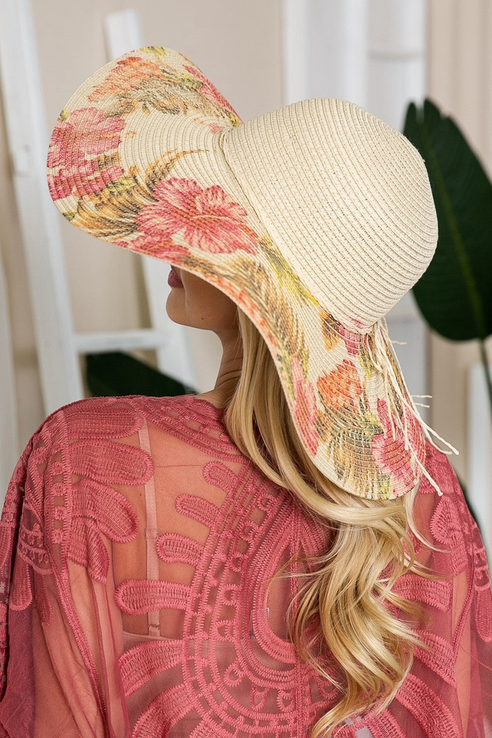 Floral Bow Sunhat