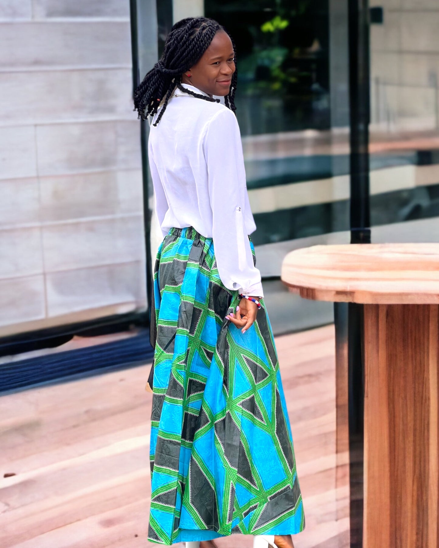 Lola African Print Skirts