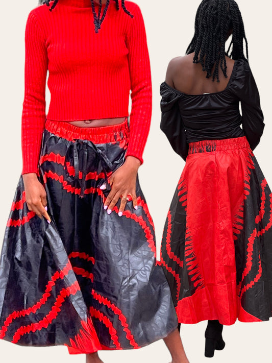 Maya African Print Skirts