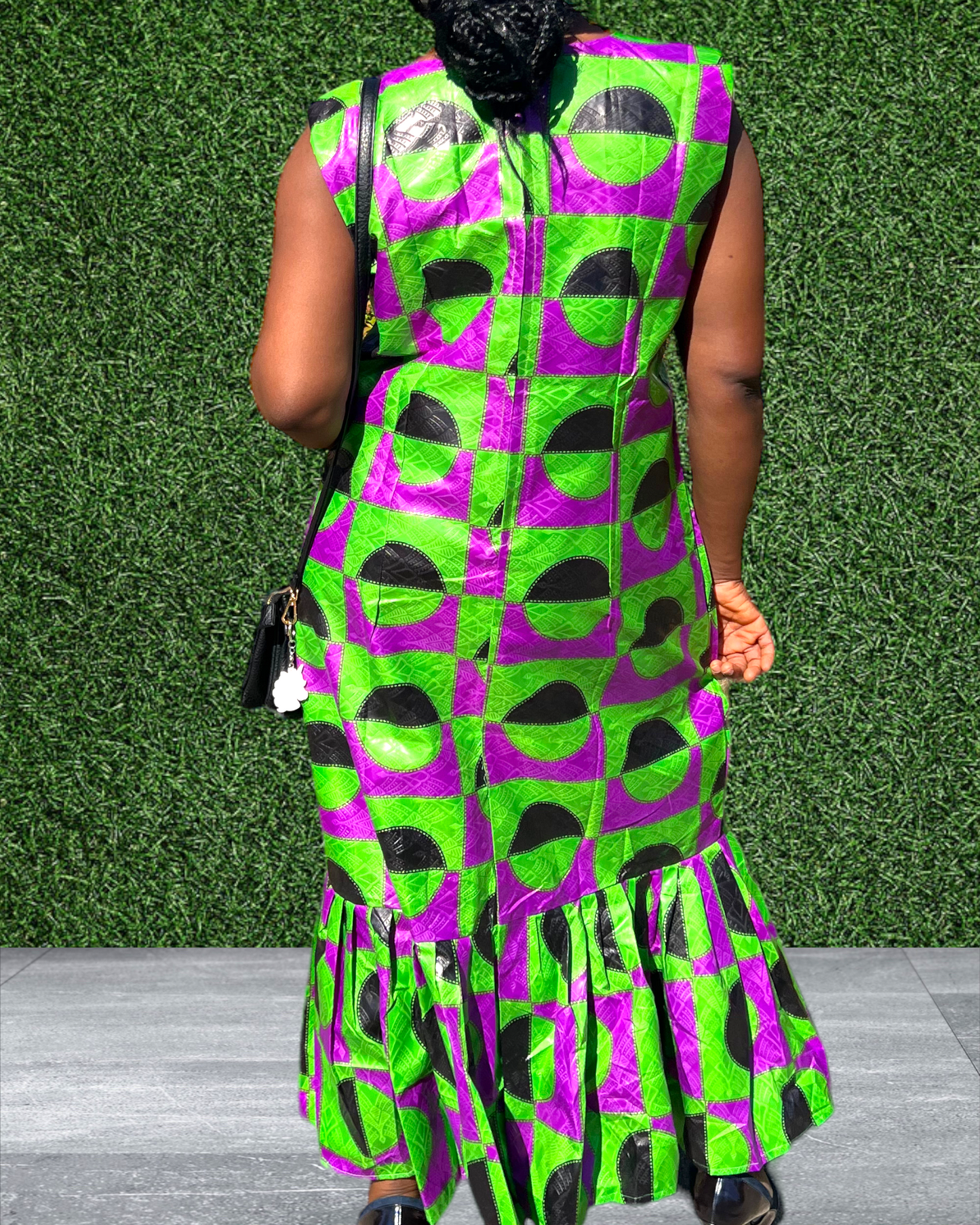 Jojo African Print Dress