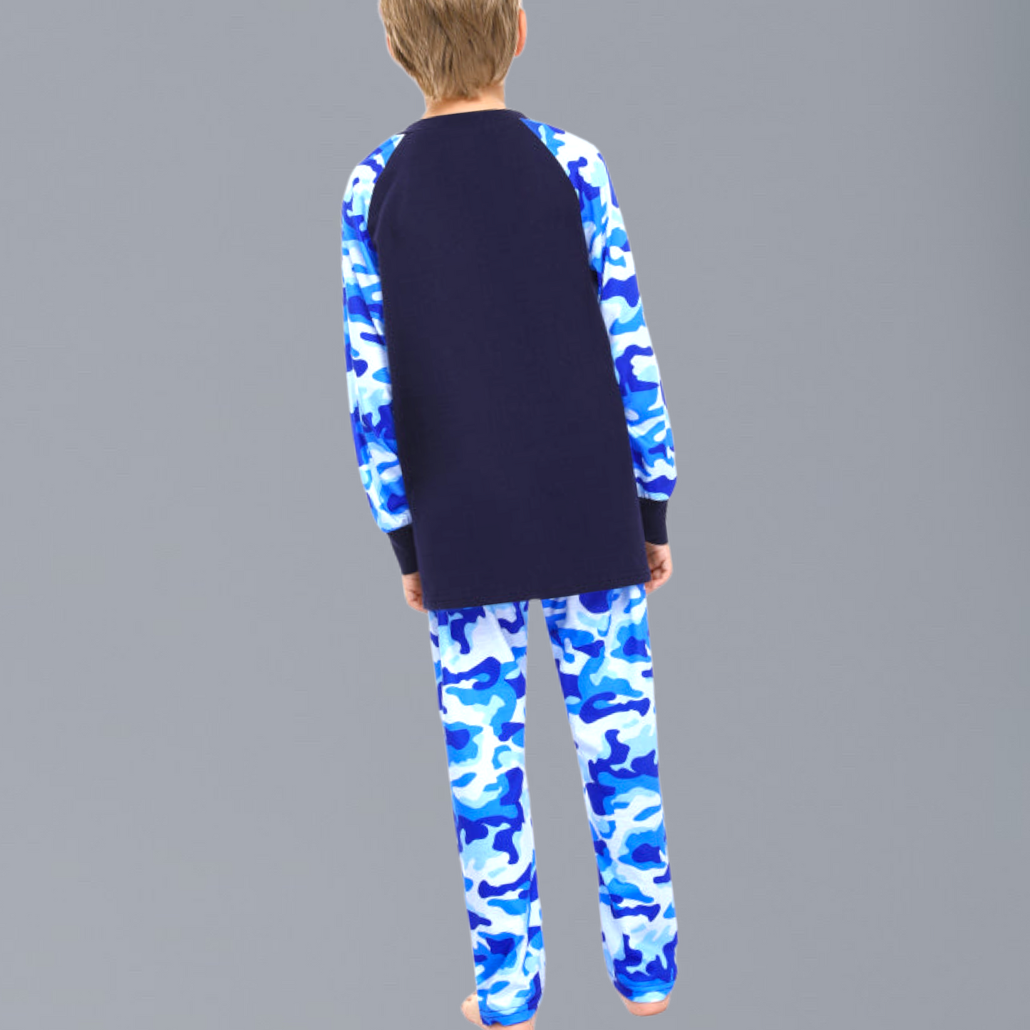 I'm Unique Boy's Camo Pattern Loungewear Set